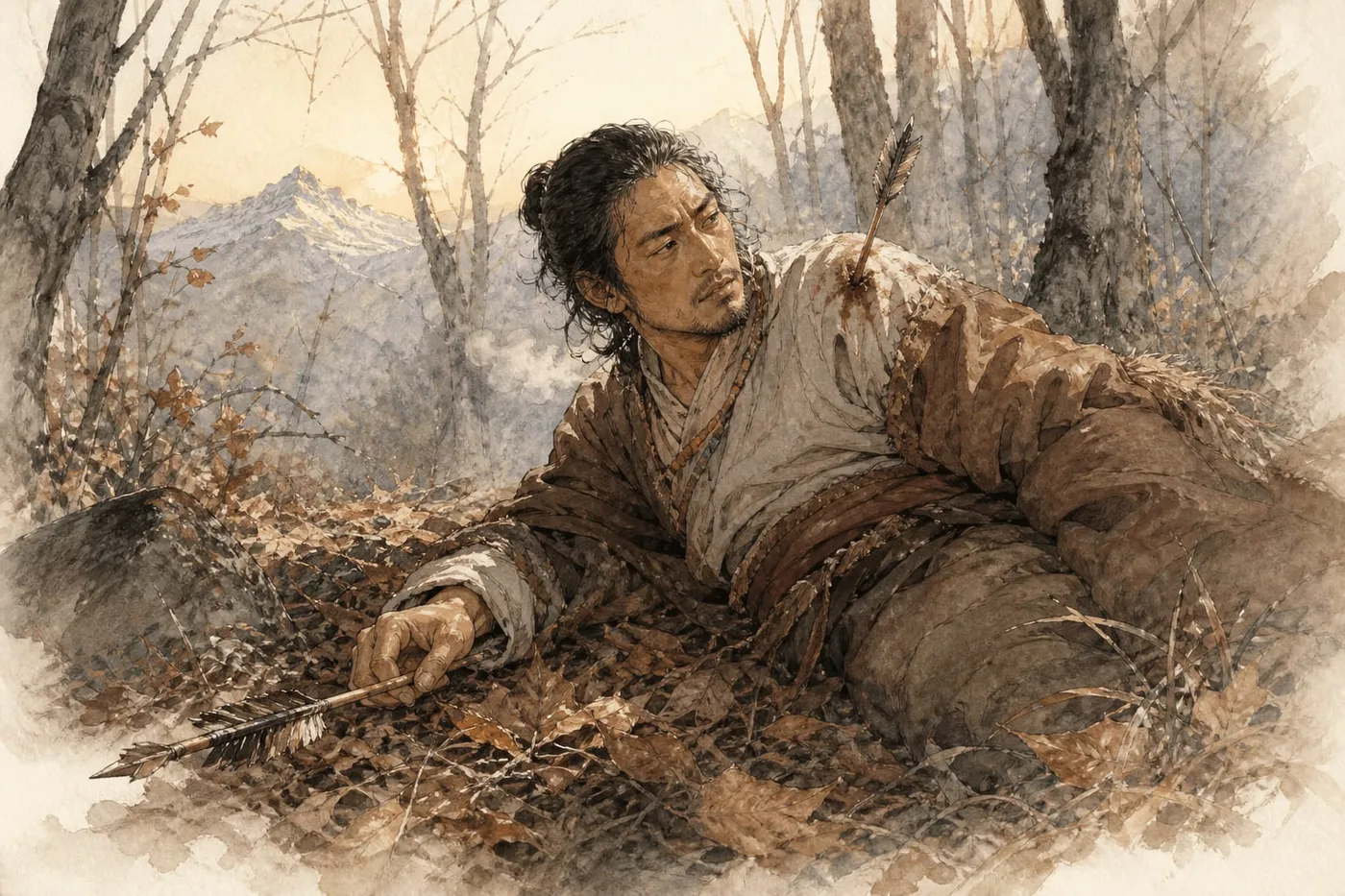 Illustration for The Second Arrow