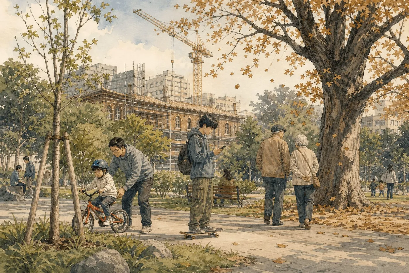 Illustration for Everything Changes