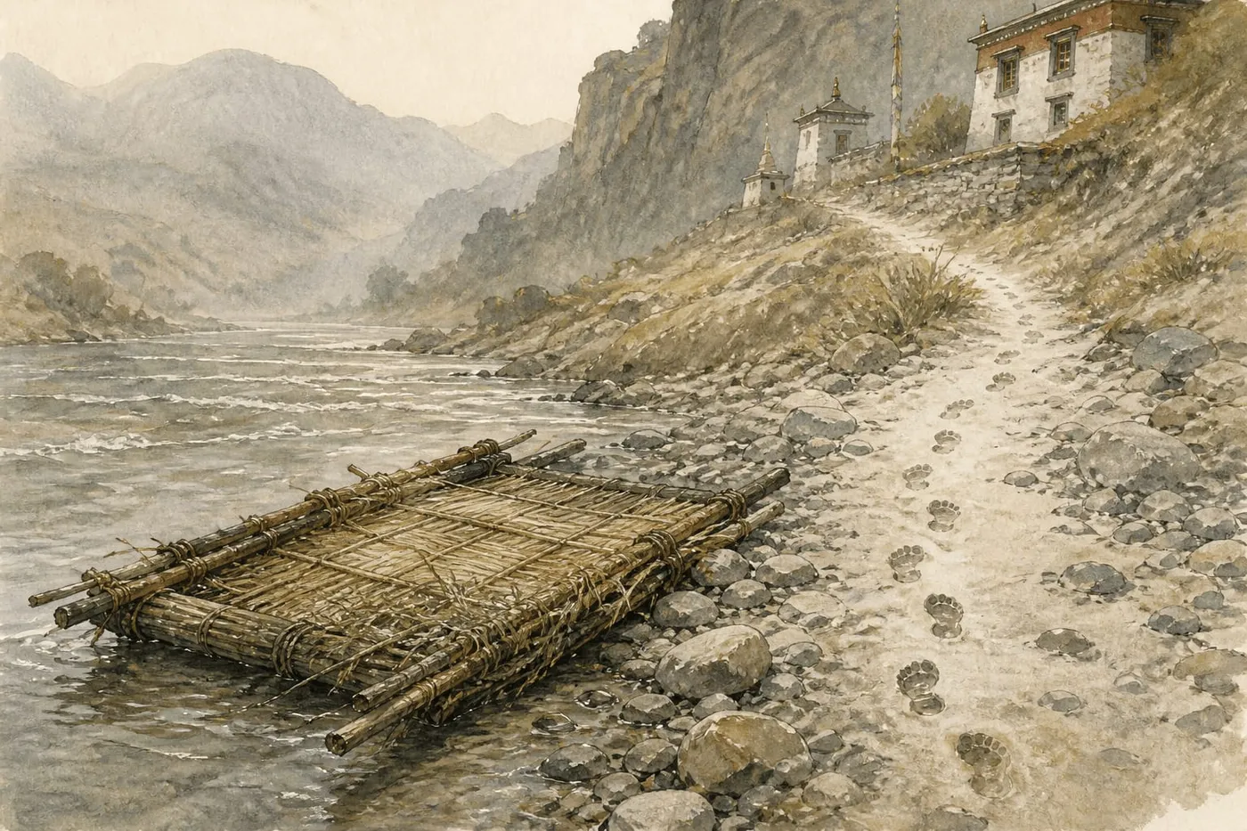 Illustration for The Raft