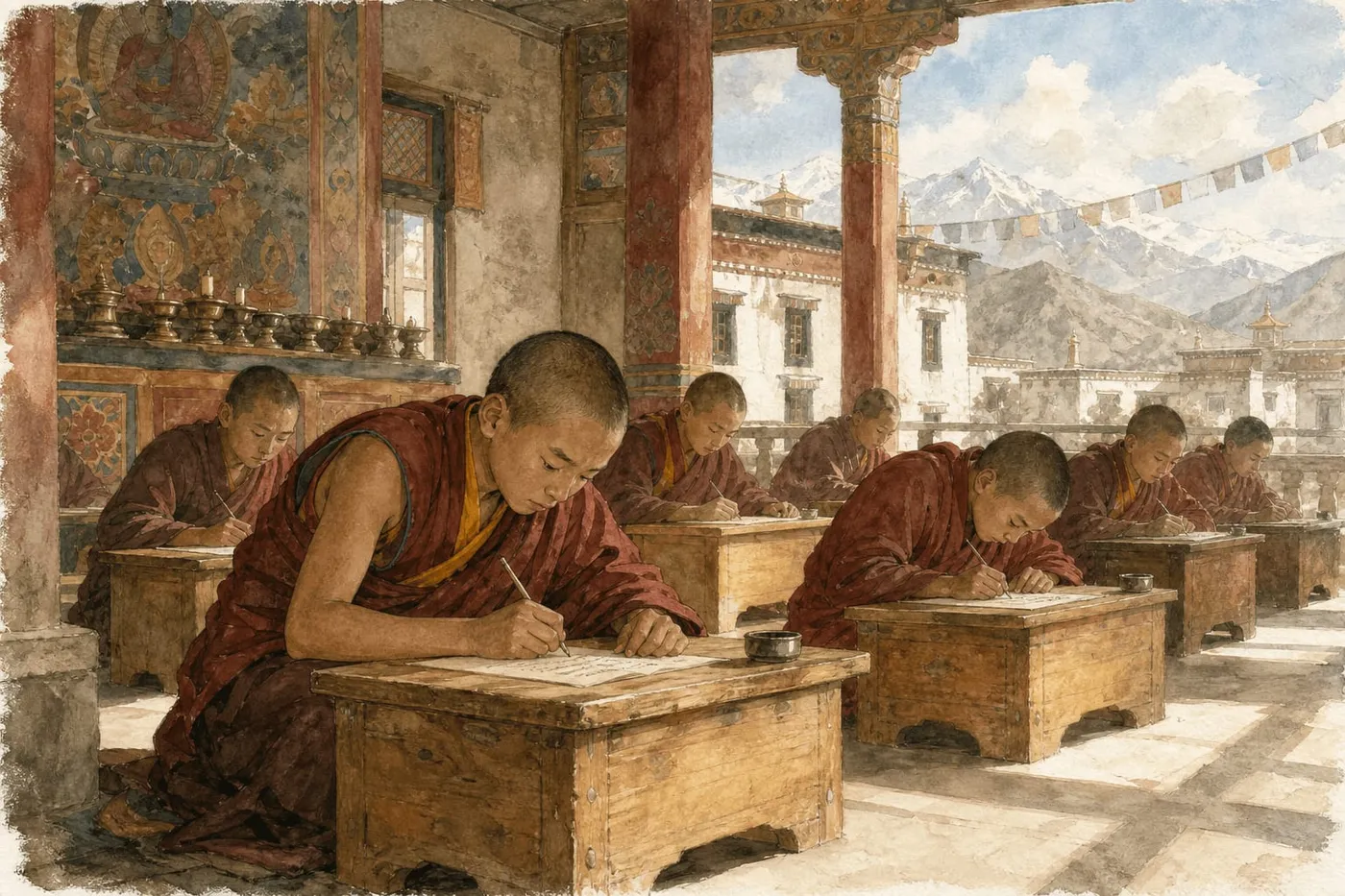 Illustration for Annual Examinations