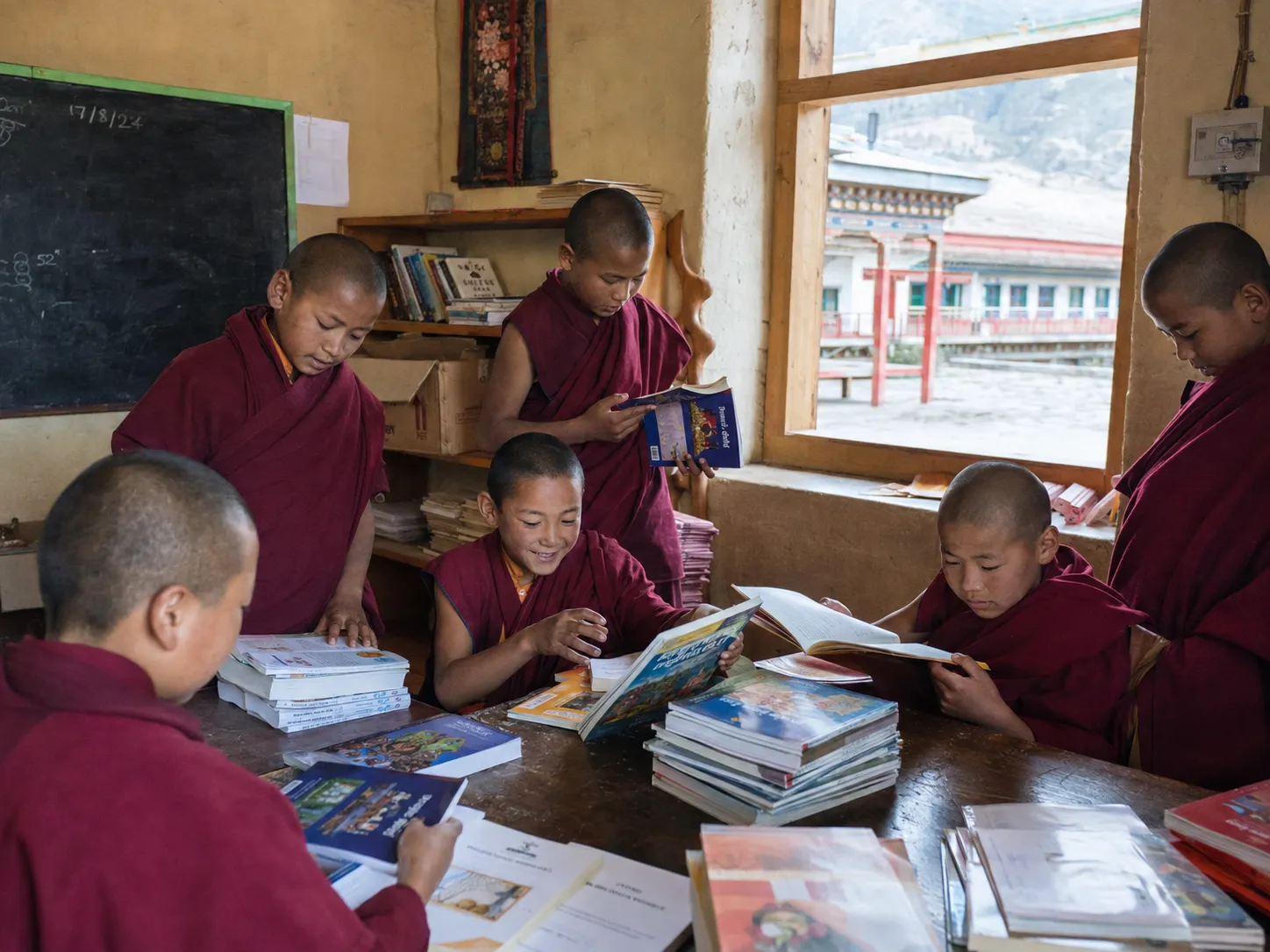New Books for the Young Monks | Daily Rhythms
